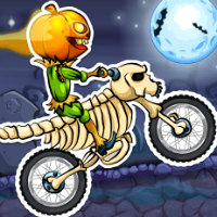 Moto X3M Spooky Land - Play Moto X3M Spooky Land Online on SilverGames
