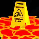 the floor is lava io