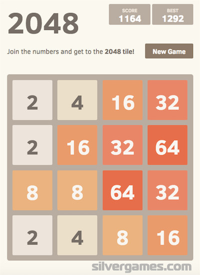 2048 - Play the Best 2048 Games Online on Silvergames.com
