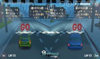 3D Night City: 2 Player Racing: 2 Player Car Race