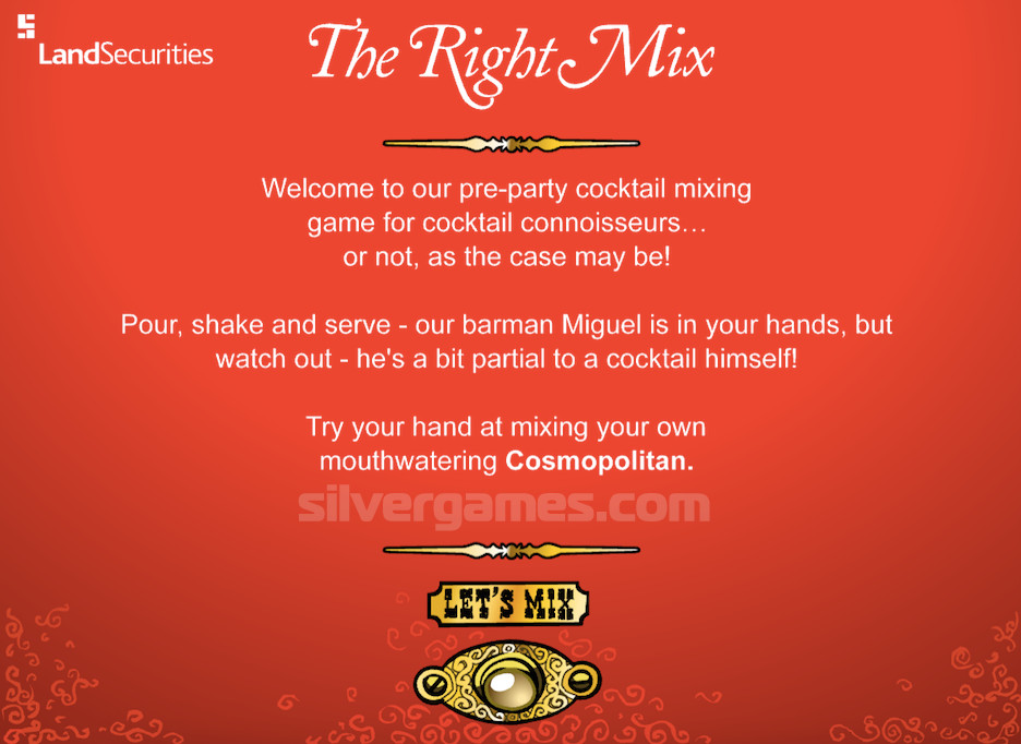 gammelklog Kæledyr glemme Bartender The Right Mix - Play Bartender The Right Mix Online on SilverGames