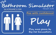 Simulateur De Toilettes : Menu
