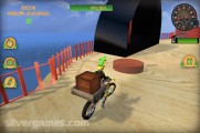 Beach Bike Stunt Racing: Motobike Cargo