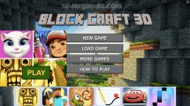 Block Craft 3D: Menu
