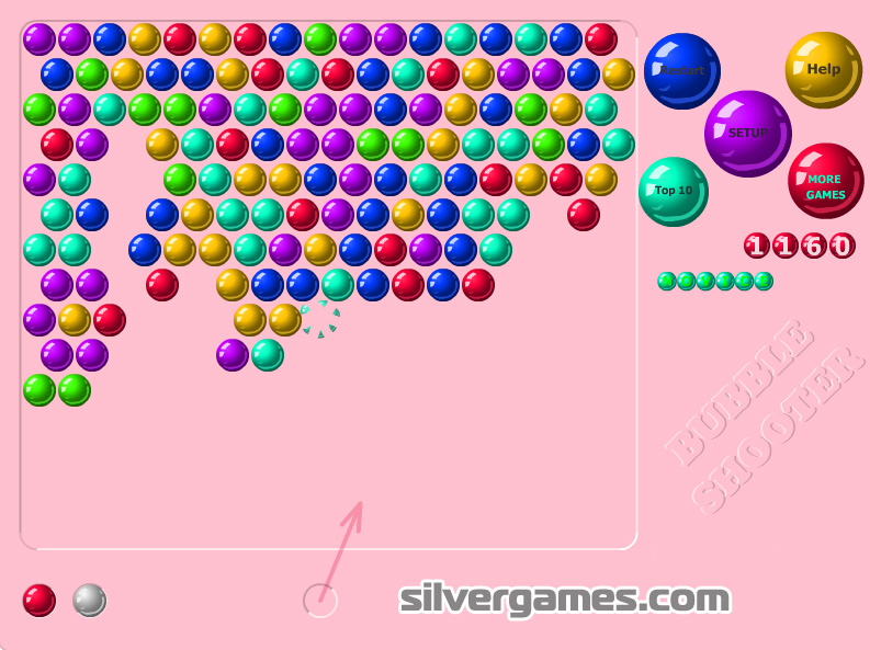 online bubble shooter