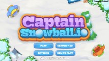 Captain Snowball: Menu
