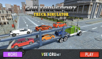 Car Transport Truck Simulator: Menu