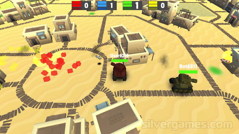 Cartoon Tanks - Online 3D Multiplayer Tank Game
