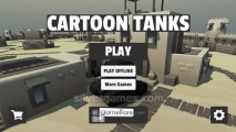 Cartoon Tanks: Menu