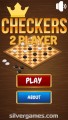 Checkers 2 Player: Menu