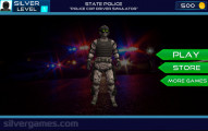 Cop Driver Simulator: Menu