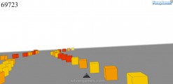 Cubefield: Reaction Gameplay Blocks
