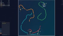 Achtung Die Kurve: Gameplay Worms Multiplayer