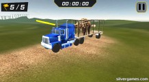 Dino Transport Truck: Transport Simulator