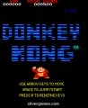 Free Donkey Kong: Menu