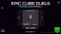 Epic Cube Duels: Pixel Universe: Menu