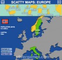 Викторина Карта Европы: Geographical Knowledge