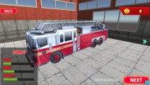 Fire Truck Driving Simulator: Menu
