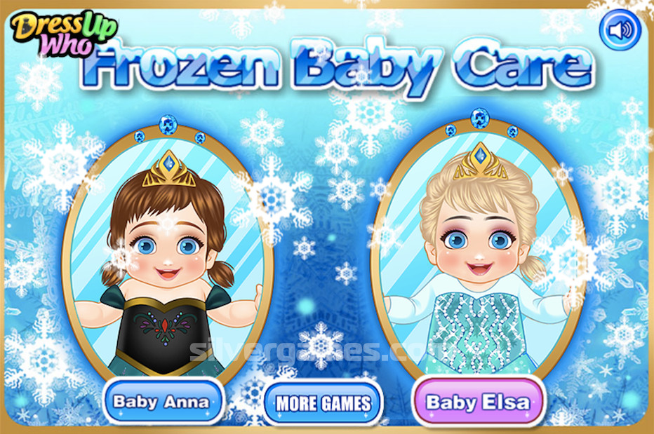 Mis Schoolonderwijs George Bernard Frozen Baby Care - Play Online on SilverGames 🕹