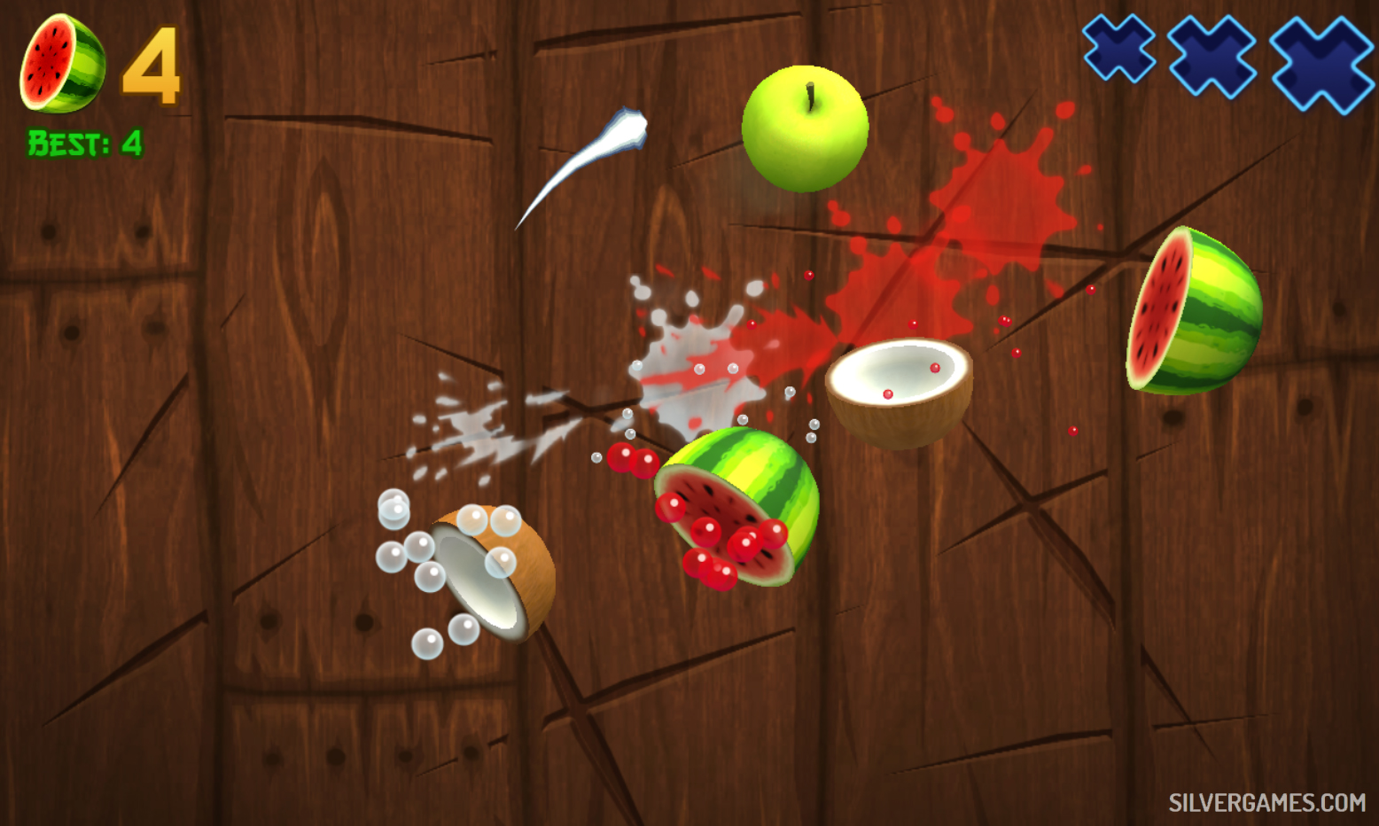 Fruit Ninja - Play Fruit Ninja Online on SilverGames