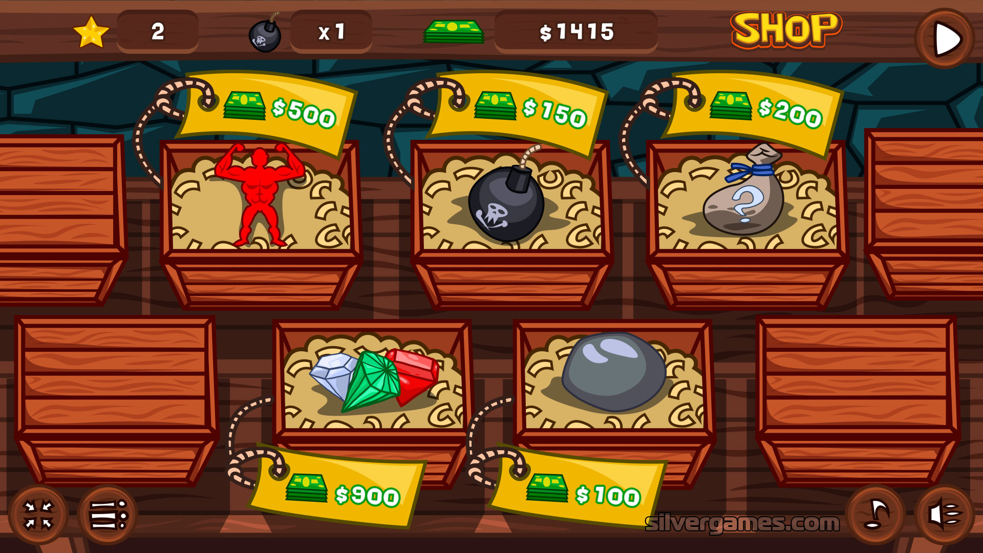 super gold miner games