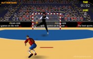 Handball Spiel: Handball Aiming Gameplay