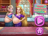 Happy Princesses Pregnant: Menu