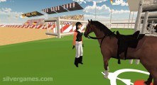 Horse Jumping Show 3D: Gameplay Horse