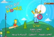 Kick Ass Homer: Menu