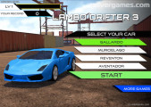 Lambo Drifter 3: Menu