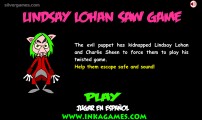 Lindsay Lohan Saw Game: Menu