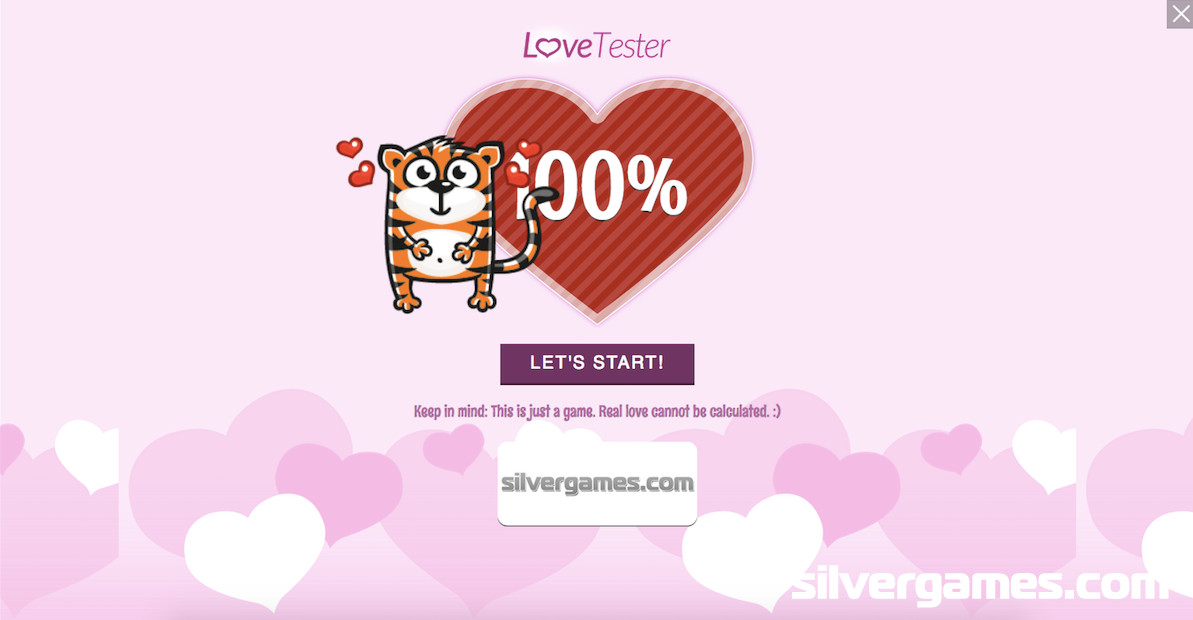 Tester game online love FLAMES