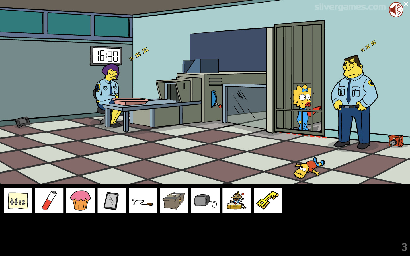 maggie simpson saw game inkagames