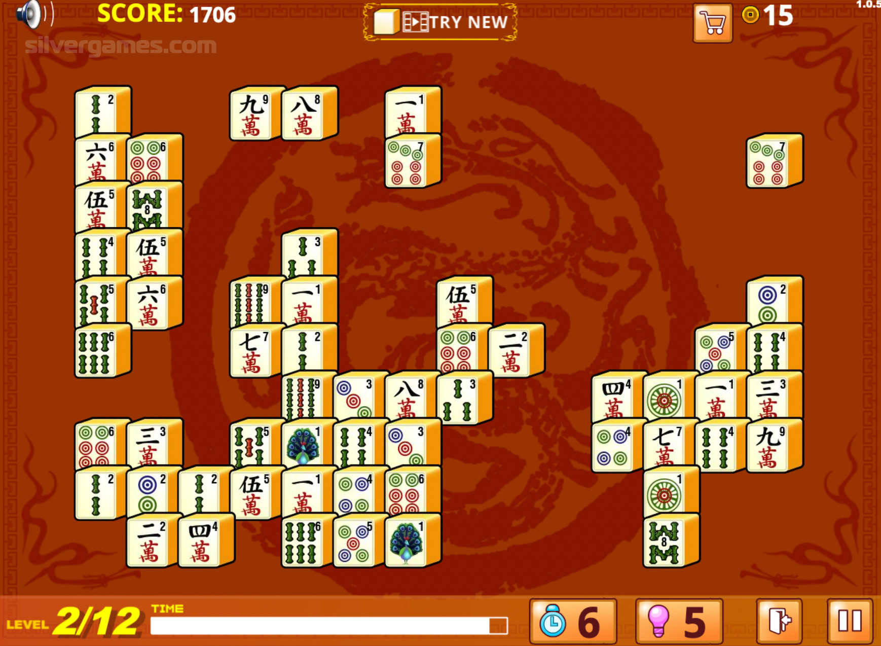 Connect Deluxe Play Mahjong Connect Deluxe Online on SilverGames