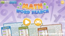Math Word Search: Menu