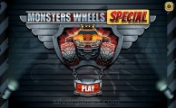 Monsters Wheels HD: Menu
