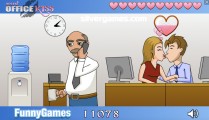 Поцелуи В Офисе: Gameplay Sneak Kiss Office