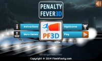 Penalty Fever 3D: Menu