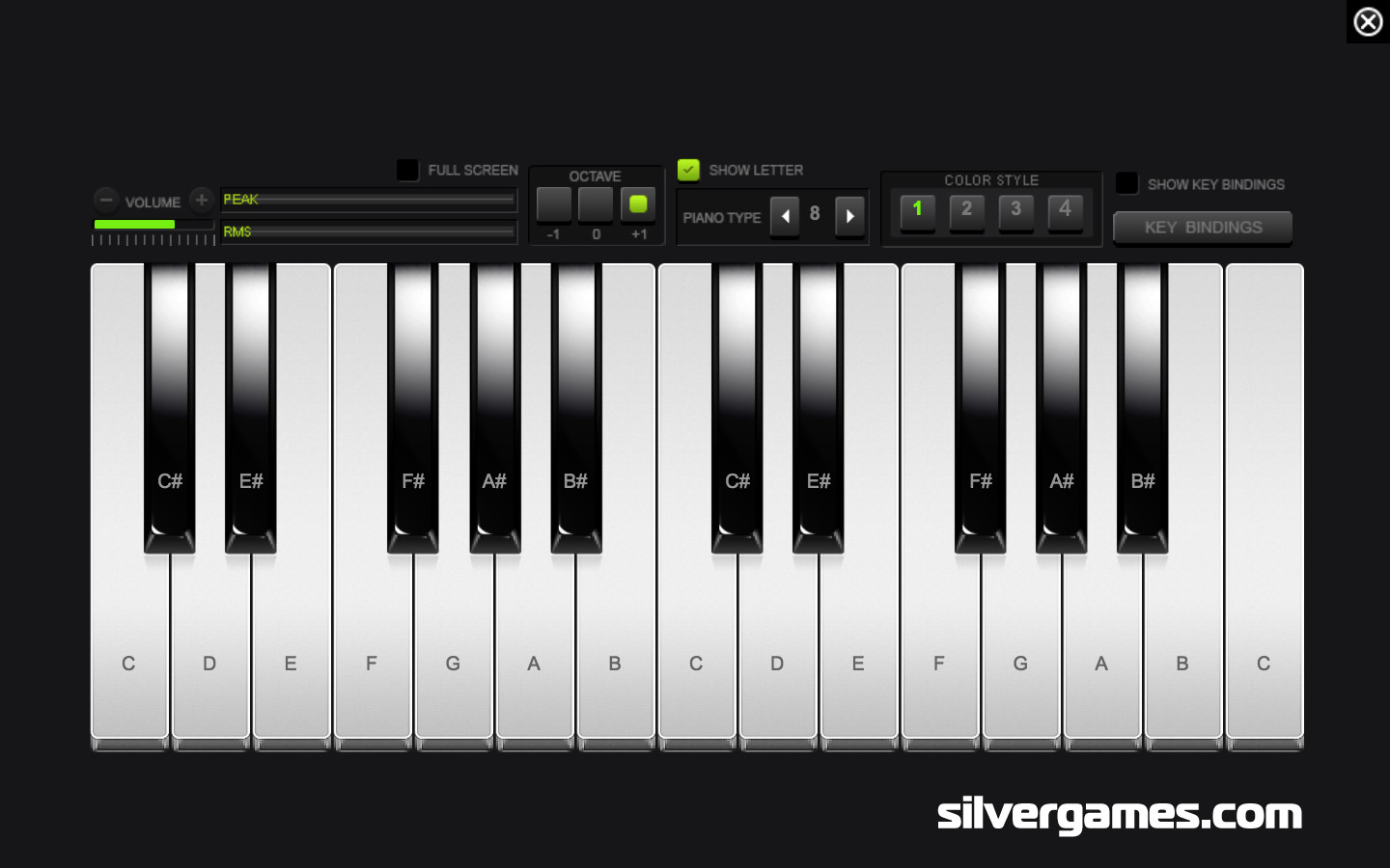 Piano Game Juega En Silvergames Com