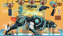 Police Robot Iron Panther: Gameplay Assembly Dog