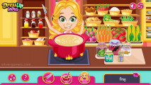 Princess Soup Kitchen: Chopping Up Ingredients