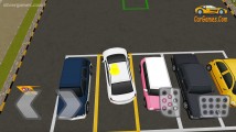 Realistic Parking: Gameplay Parking White Car