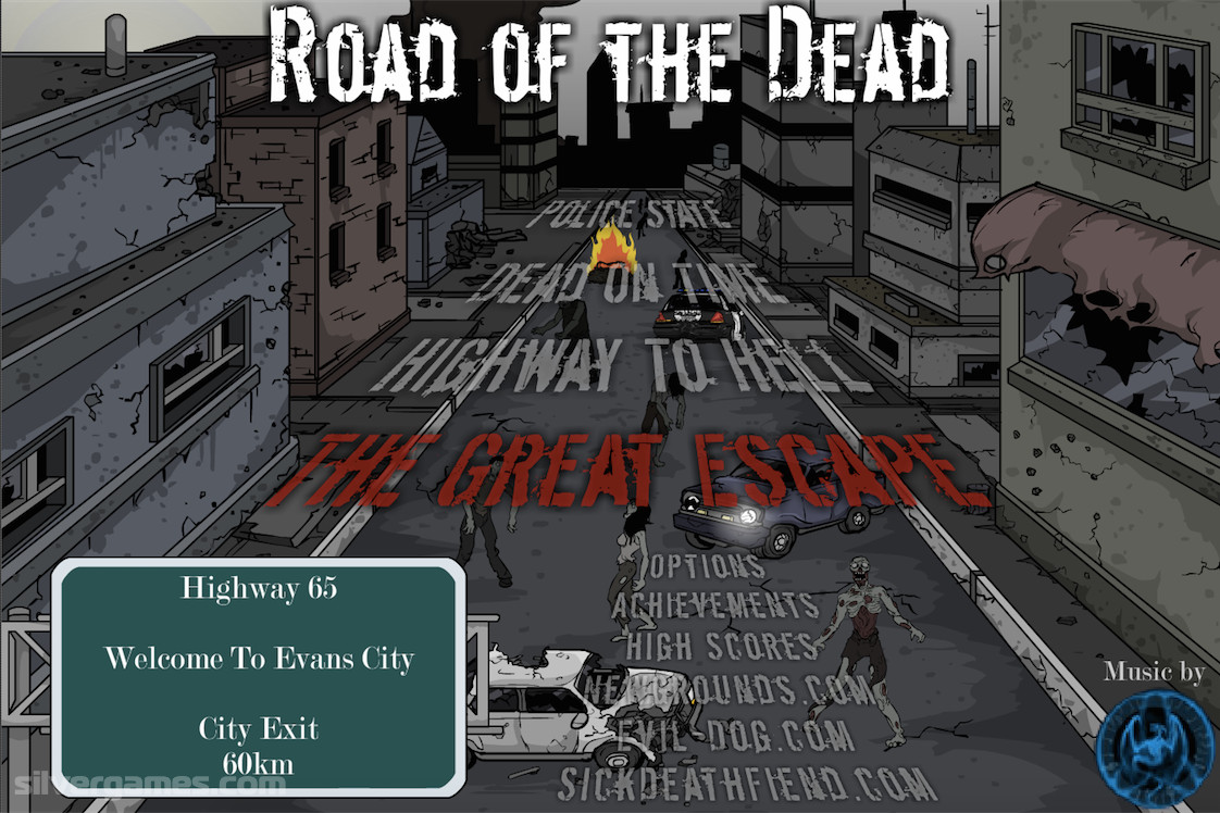 Road of the Dead - Play Road of the Dead Online on SilverGames