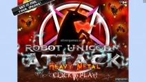 Robot Unicorn Attack: Heavy Metal: Menu