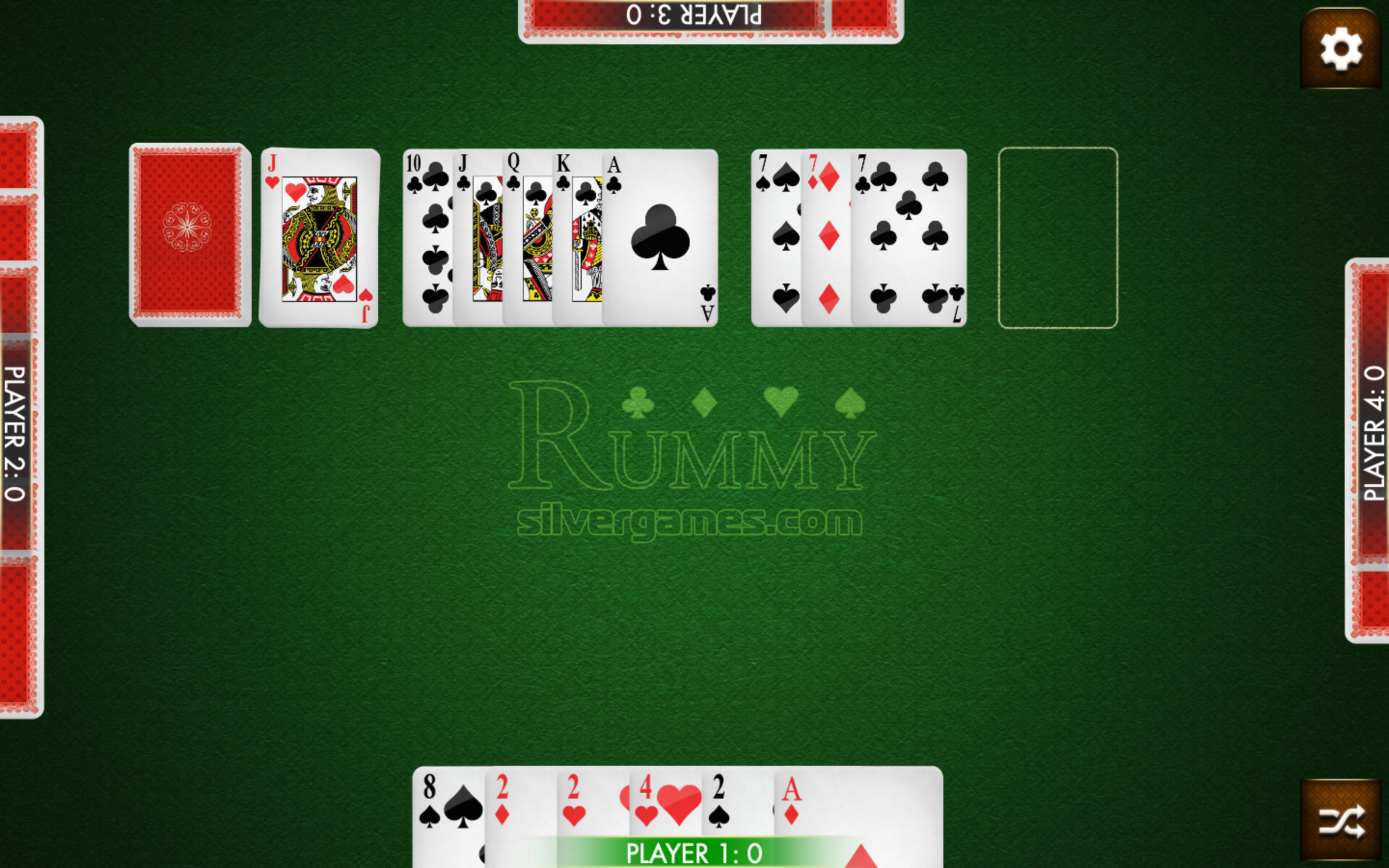 Rummy - Play Rummy Online on SilverGames