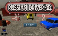 Russian Driver 3D: Menu