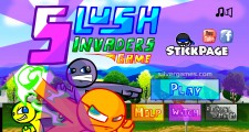 Slush Invaders: Menu