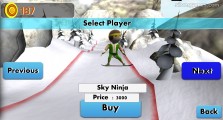 Snowboard Simulator: Player Selection Snowboard