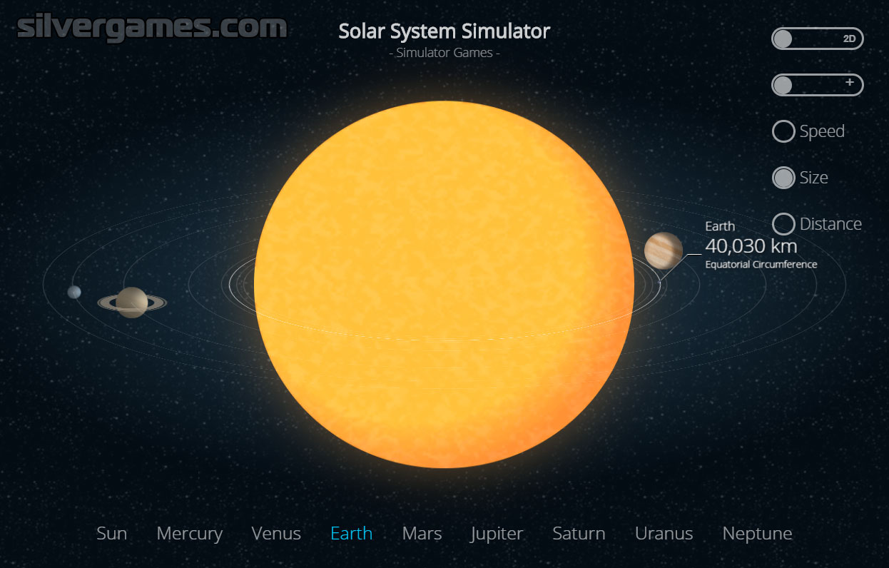 build a solar system simulator