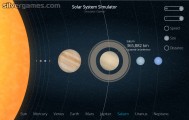 Solar System Simulator: Screenshot